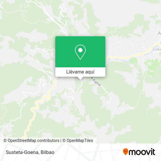 Mapa Susteta-Goena