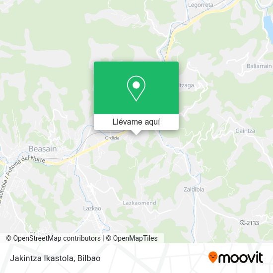 Mapa Jakintza Ikastola