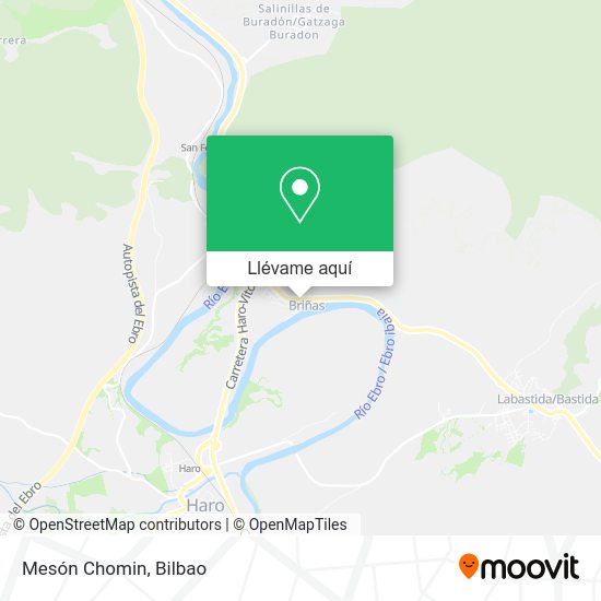 Mapa Mesón Chomin