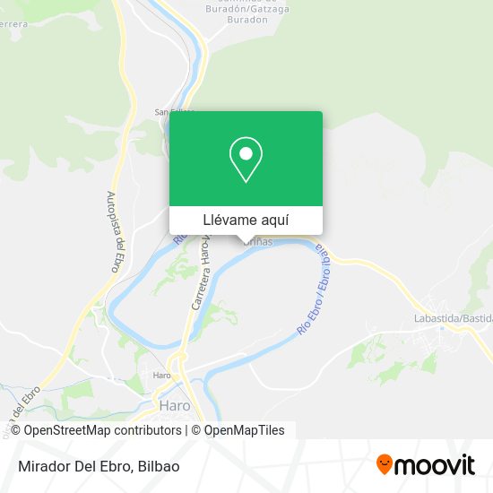 Mapa Mirador Del Ebro