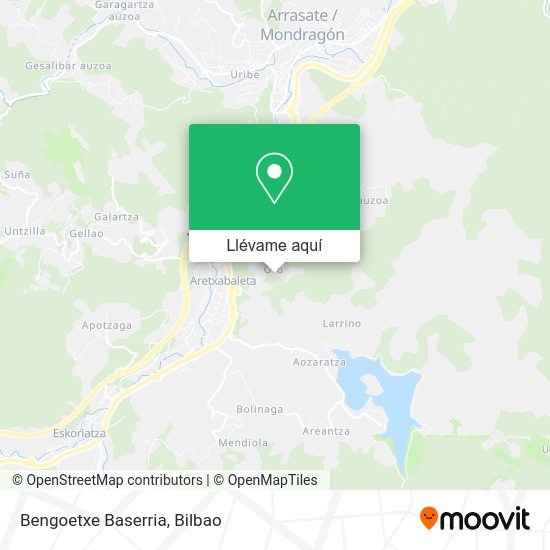 Mapa Bengoetxe Baserria