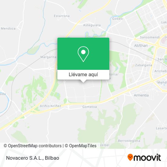 Mapa Novacero S.A.L.