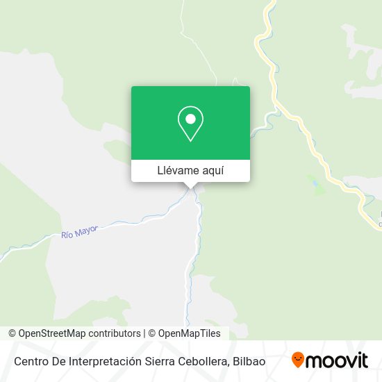 Mapa Centro De Interpretación Sierra Cebollera