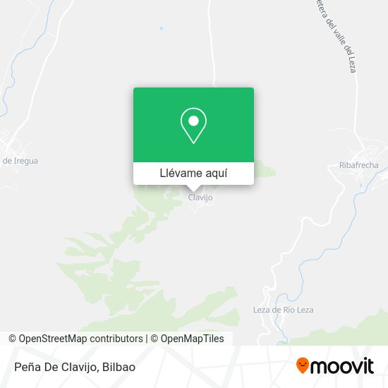 Mapa Peña De Clavijo