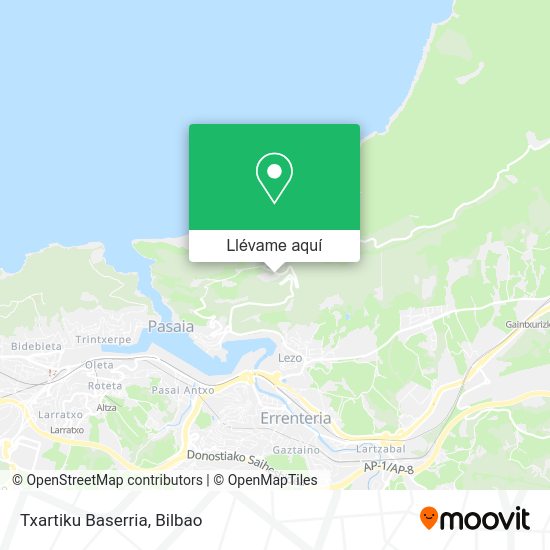 Mapa Txartiku Baserria