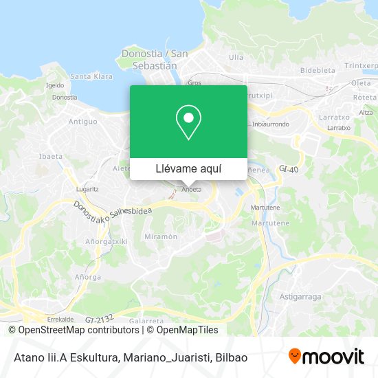 Mapa Atano Iii.A Eskultura, Mariano_Juaristi