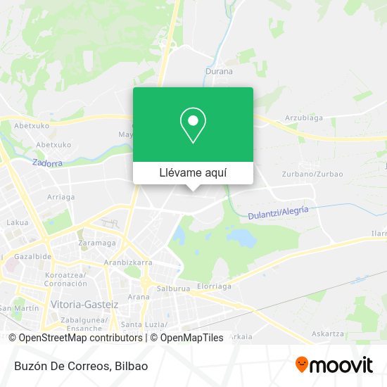 Mapa Buzón De Correos