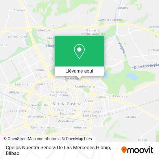 Mapa Cpeips Nuestra Señora De Las Mercedes Hlbhip