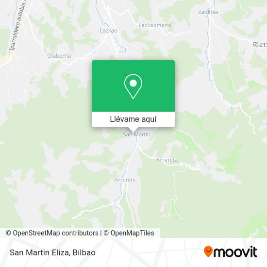 Mapa San Martin Eliza