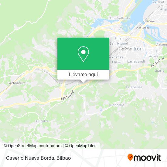 Mapa Caserio Nueva Borda