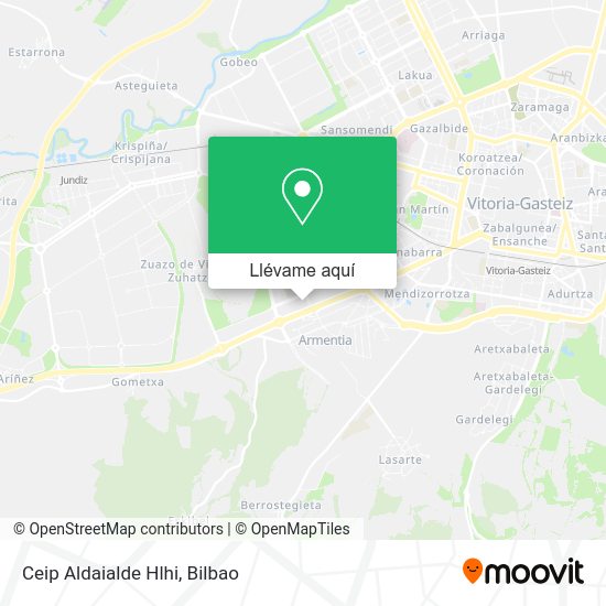 Mapa Ceip Aldaialde Hlhi