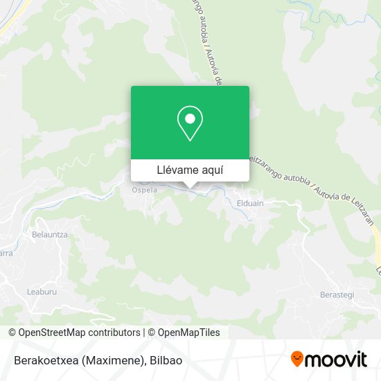 Mapa Berakoetxea (Maximene)