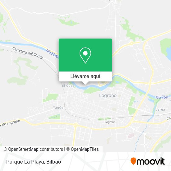 Mapa Parque La Playa