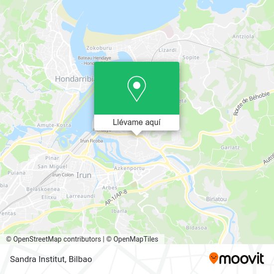 Mapa Sandra Institut