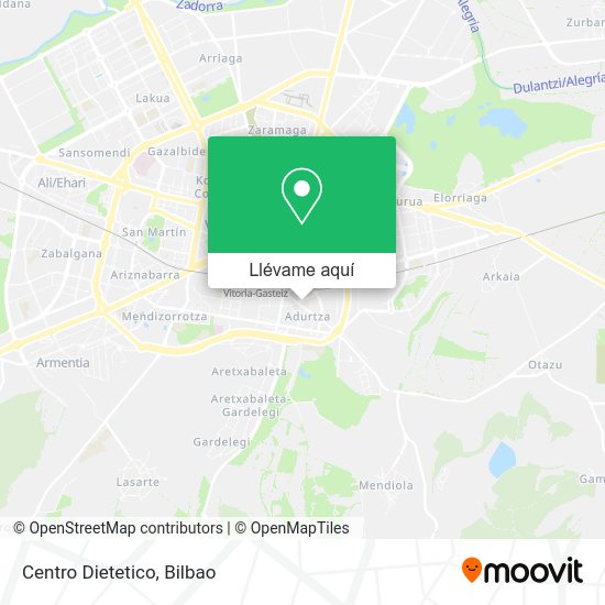Mapa Centro Dietetico