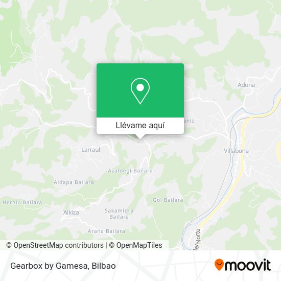Mapa Gearbox by Gamesa