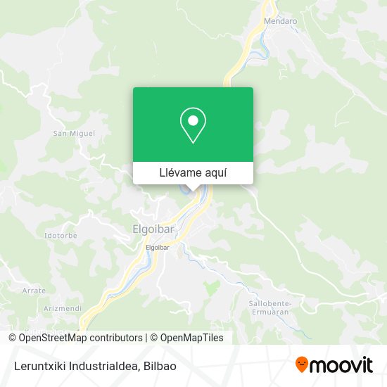 Mapa Leruntxiki Industrialdea
