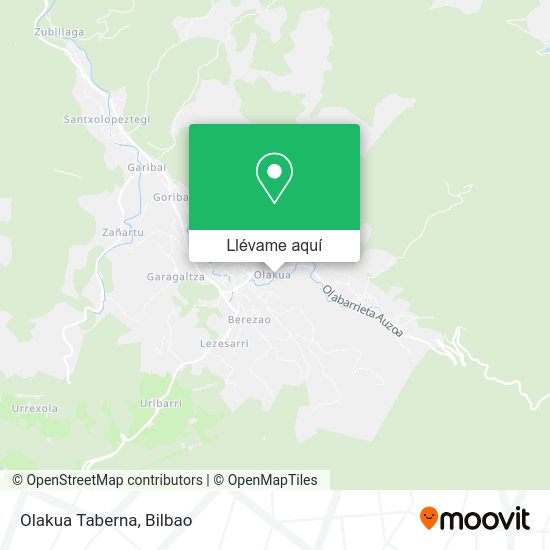 Mapa Olakua Taberna
