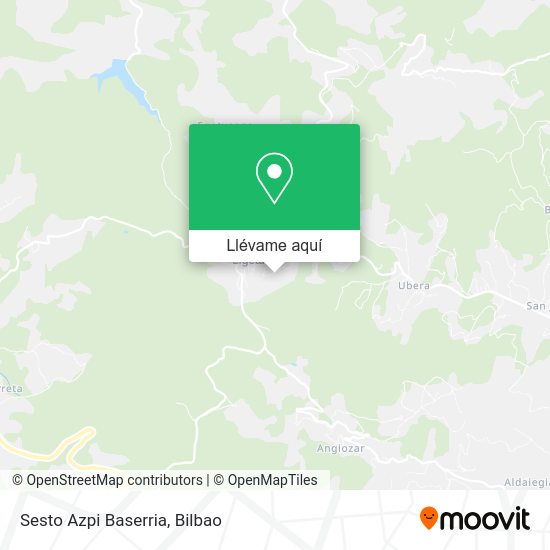Mapa Sesto Azpi Baserria