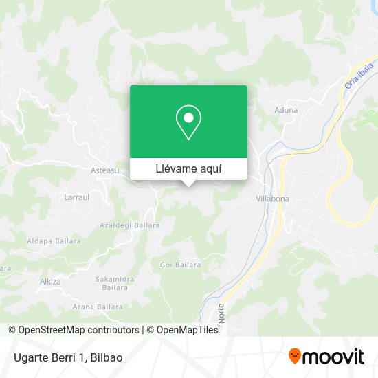Mapa Ugarte Berri 1