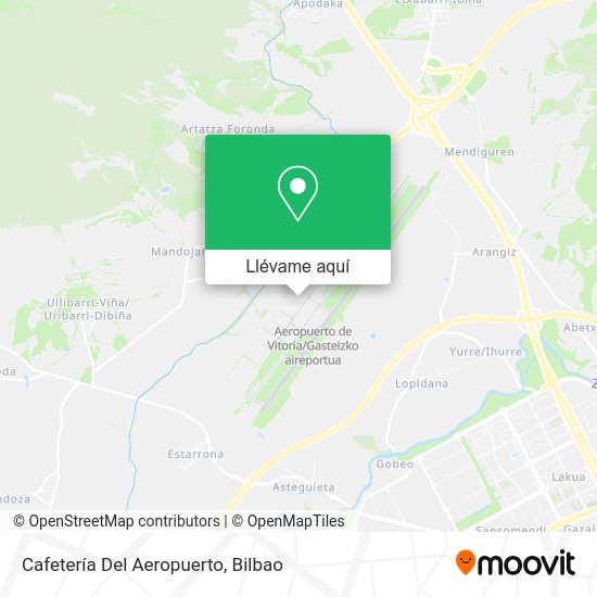Mapa Cafetería Del Aeropuerto