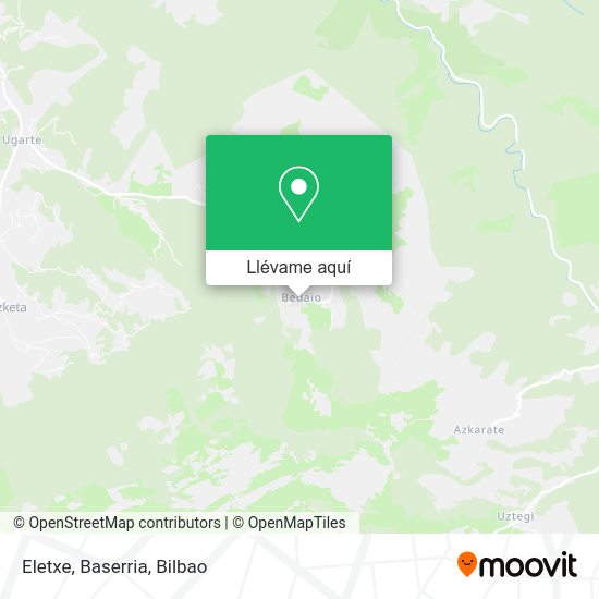 Mapa Eletxe, Baserria