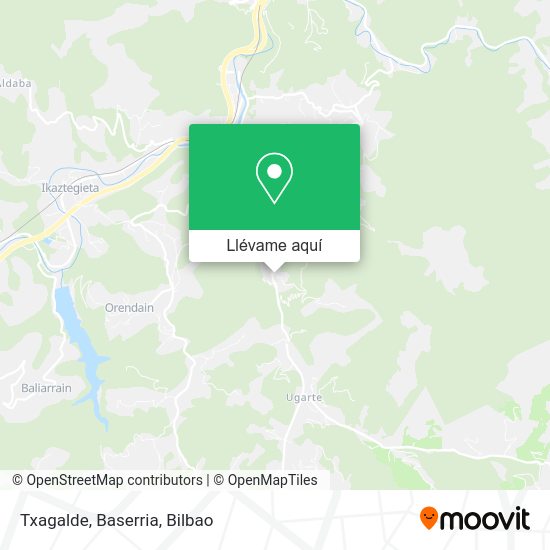 Mapa Txagalde, Baserria