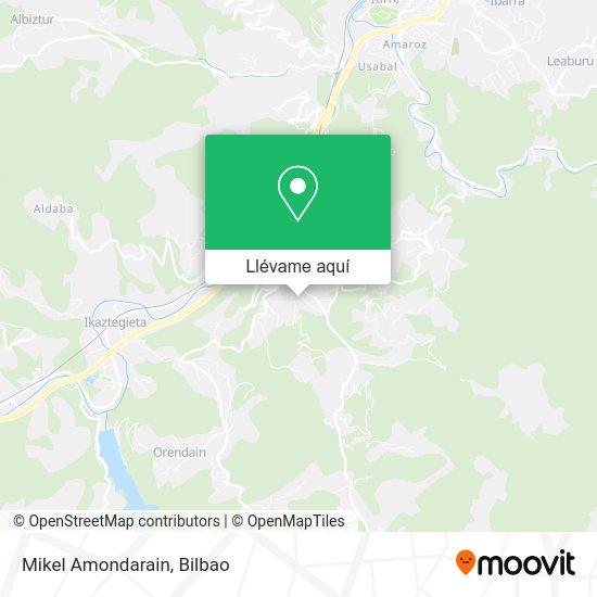 Mapa Mikel Amondarain
