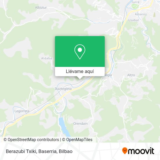 Mapa Berazubi Txiki, Baserria