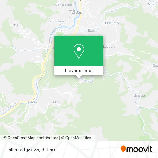 Mapa Talleres Igartza
