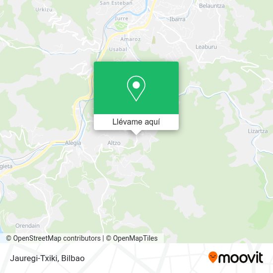 Mapa Jauregi-Txiki