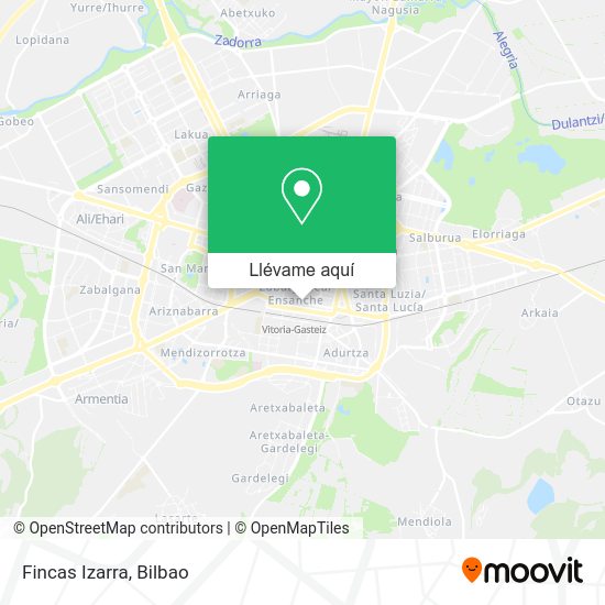 Mapa Fincas Izarra