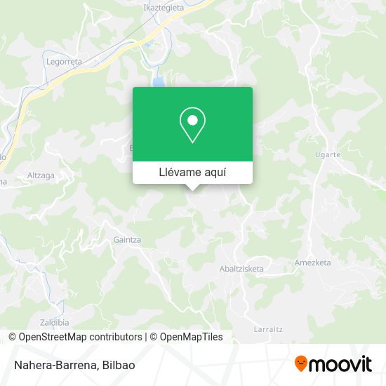 Mapa Nahera-Barrena