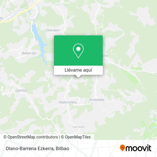 Mapa Olano-Barrena Ezkerra