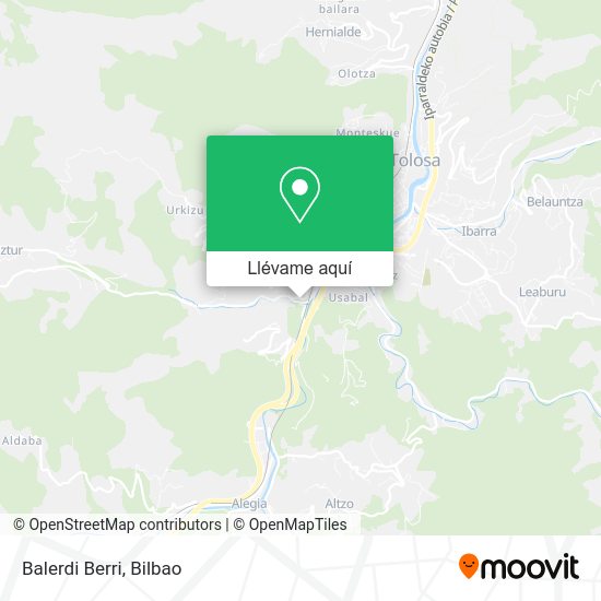 Mapa Balerdi Berri