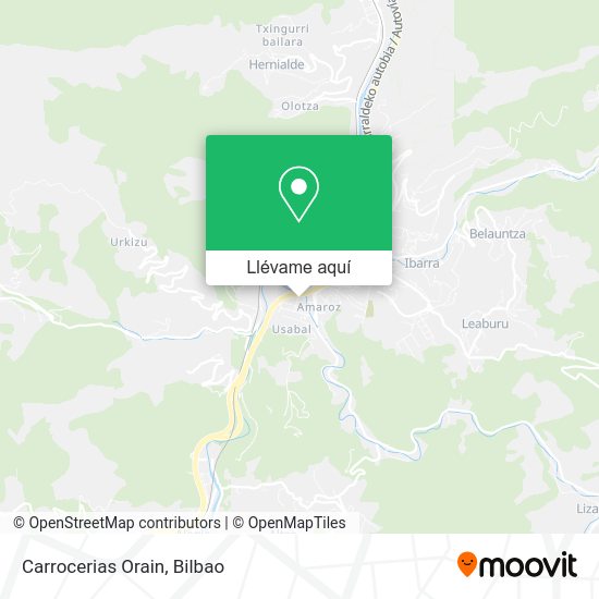 Mapa Carrocerias Orain