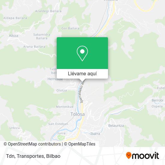 Mapa Tdn, Transportes