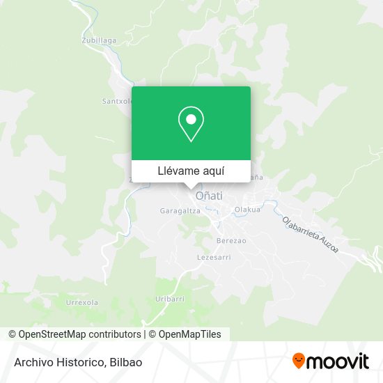 Mapa Archivo Historico