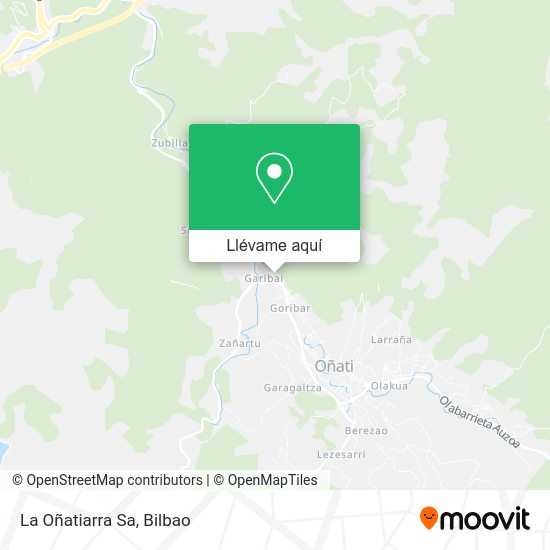 Mapa La Oñatiarra Sa