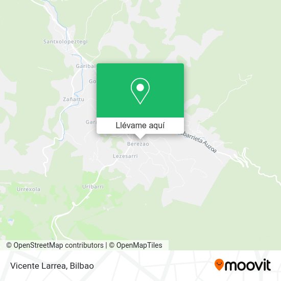 Mapa Vicente Larrea