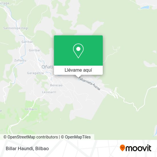 Mapa Billar Haundi