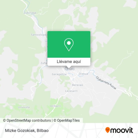 Mapa Mizke Gozokiak