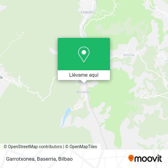 Mapa Garrotxonea, Baserria