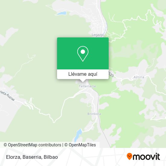 Mapa Elorza, Baserria