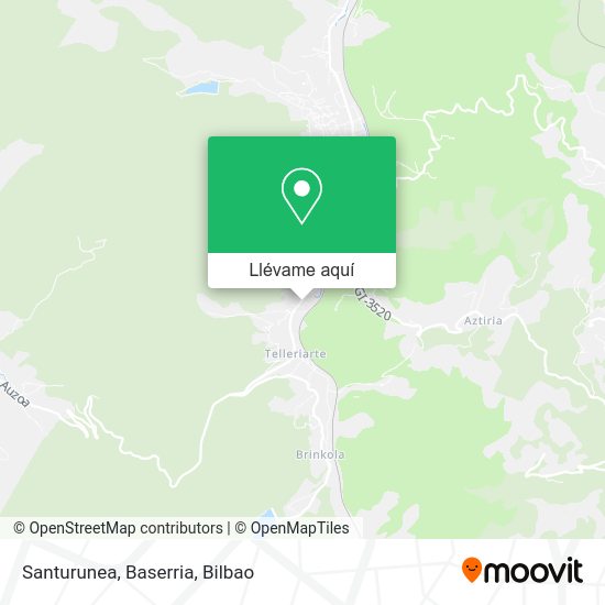 Mapa Santurunea, Baserria