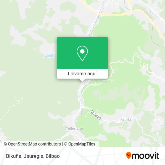 Mapa Bikuña, Jauregia