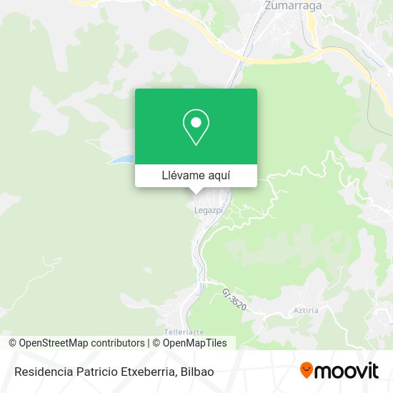 Mapa Residencia Patricio Etxeberria