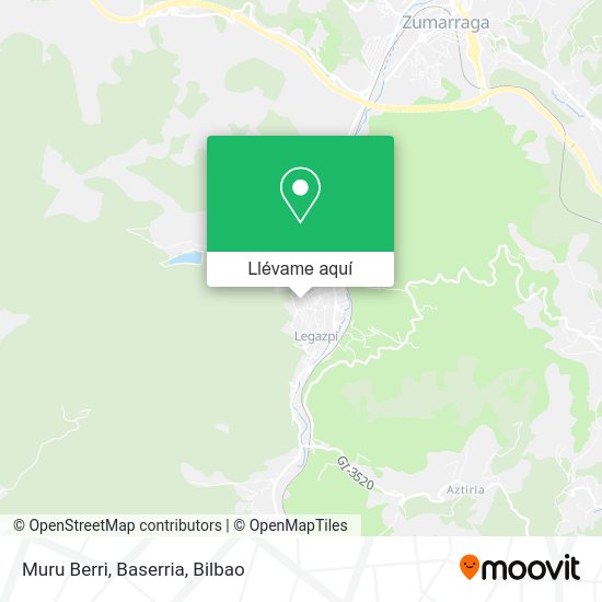 Mapa Muru Berri, Baserria