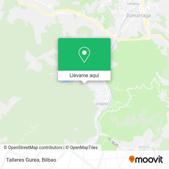 Mapa Talleres Gurea