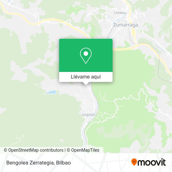Mapa Bengolea Zerrategia